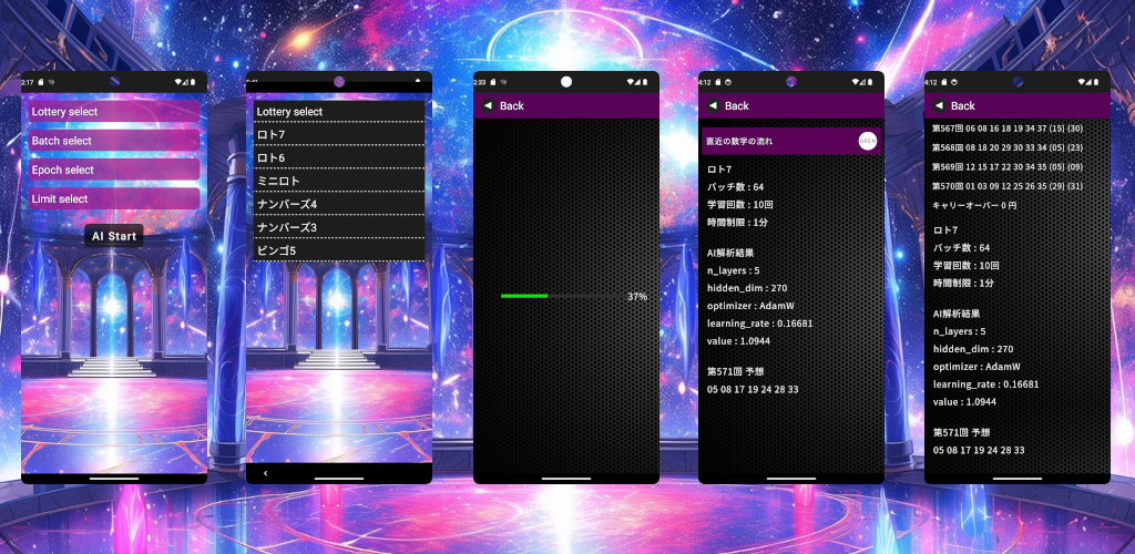 AI ロト 抽選数字予想